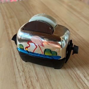 Vintage Mechanical Toaster Salt and Pepper Shaker